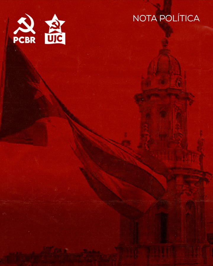 Nota de solidariedade ao Partido Comunista de Cuba e ao heróico povo cubano